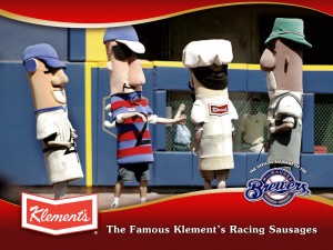 Klements racing sausages