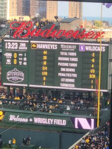 northwestern wildcats wrigley field 