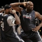 lebron shaq dancing nba conspiracy theorists