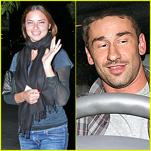 marko-jaric-adriana-lima Former Timberwolf Marko Jaric and his wife who's WAY OUT of his league model Adriana Lima