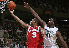 Wisconsin Michigan St Basketball