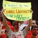 Cornell Big Red upset the Wisconsin Badgers