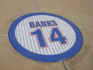 Ernie Banks retired number