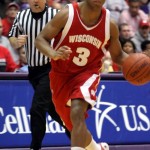 Wisconsin Badger point guard Trevon Hughes