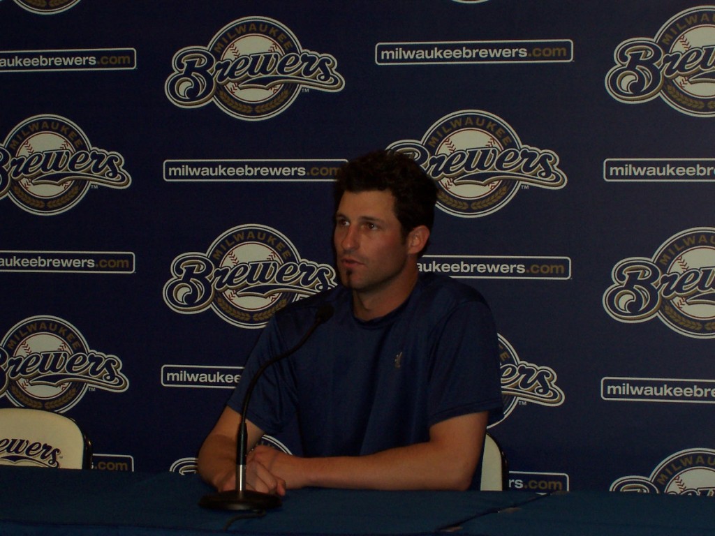 Brewers Doug Davis Waiting in Wings - The Sports Bank