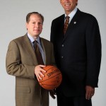 Timberwolves President David Kahn and Head Coach Kurt Rambis