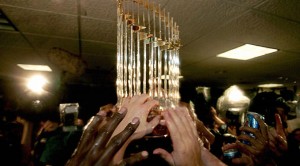 World Series Championship Trophy the Commisioners Trophy