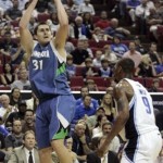 Minnesota Timberwolves Center Darko Milicic