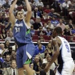 Minnesota Timberwolves Center Darko Milicic