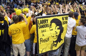 VCU power forward Larry Sanders