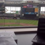 Miller Park Press Box