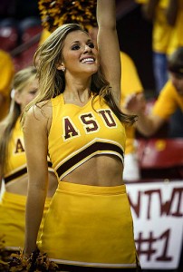 Arizona State cheerleader