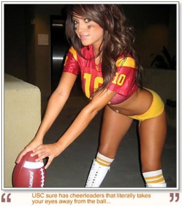 usc trojans football hottie