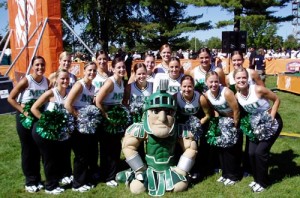 michigan state-dance-team-sparty