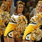 West Virginia cheerleaders