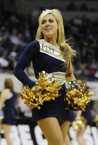 Pitt cheerleader