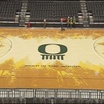 Oregon basketball court