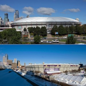 Metrodome Roof Collapses Under Heavy Snow