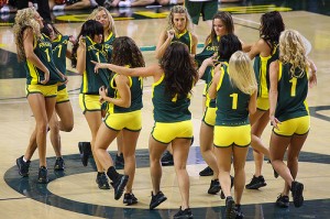 oregon ducks cheerleaders