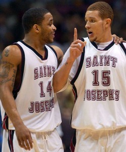 Delonte West and Jameer Nelson