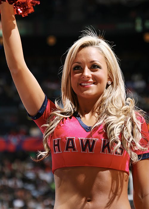 Atlanta Hawks Cheerleader The Sports Bank