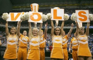 tennessee volunteer cheerleaders