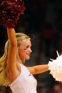 razorbacks cheerleaders