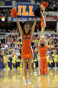 illini cheerleaders