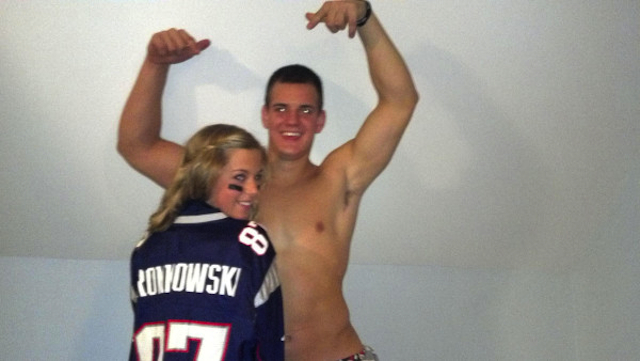 Small Brother Porn - Rob Gronkowski's Little Brother Goes as Older Bro for Halloween