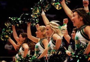 notre dame cheerleading