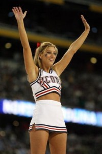 uconn huskies cheerleaders