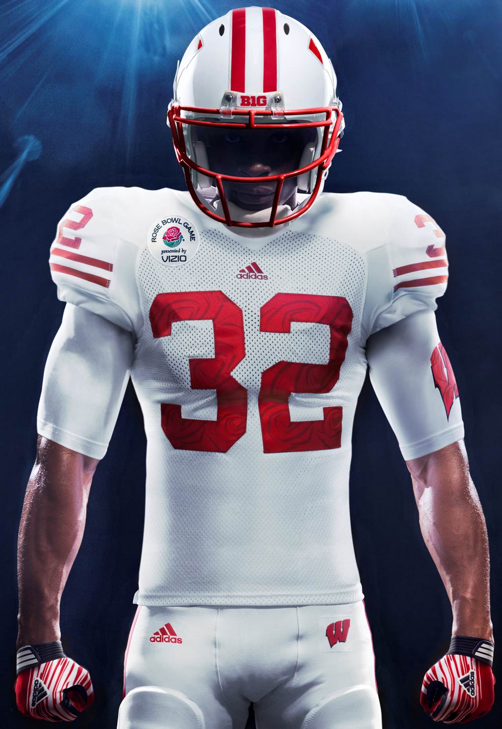 Wisconsin Badgers' New Rose Bowl Uniforms (Photos)