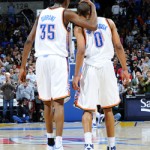 Russell Westbrook and Kevin Durant