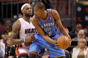 LeBron James and Kevin Durant