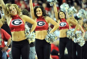 georgia bulldogs cheerleaders