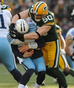 A.J. Hawk vs. titans