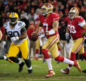 Colin Kaepernick vs. Packers