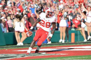 Montee Ball touchdown Rose Bowl