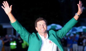 Adam Scott with the Green Jacket
