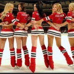 Chicago Blackhawks ice girls