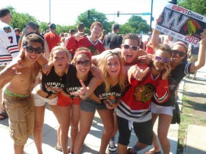 Drunk Fans blackhawks