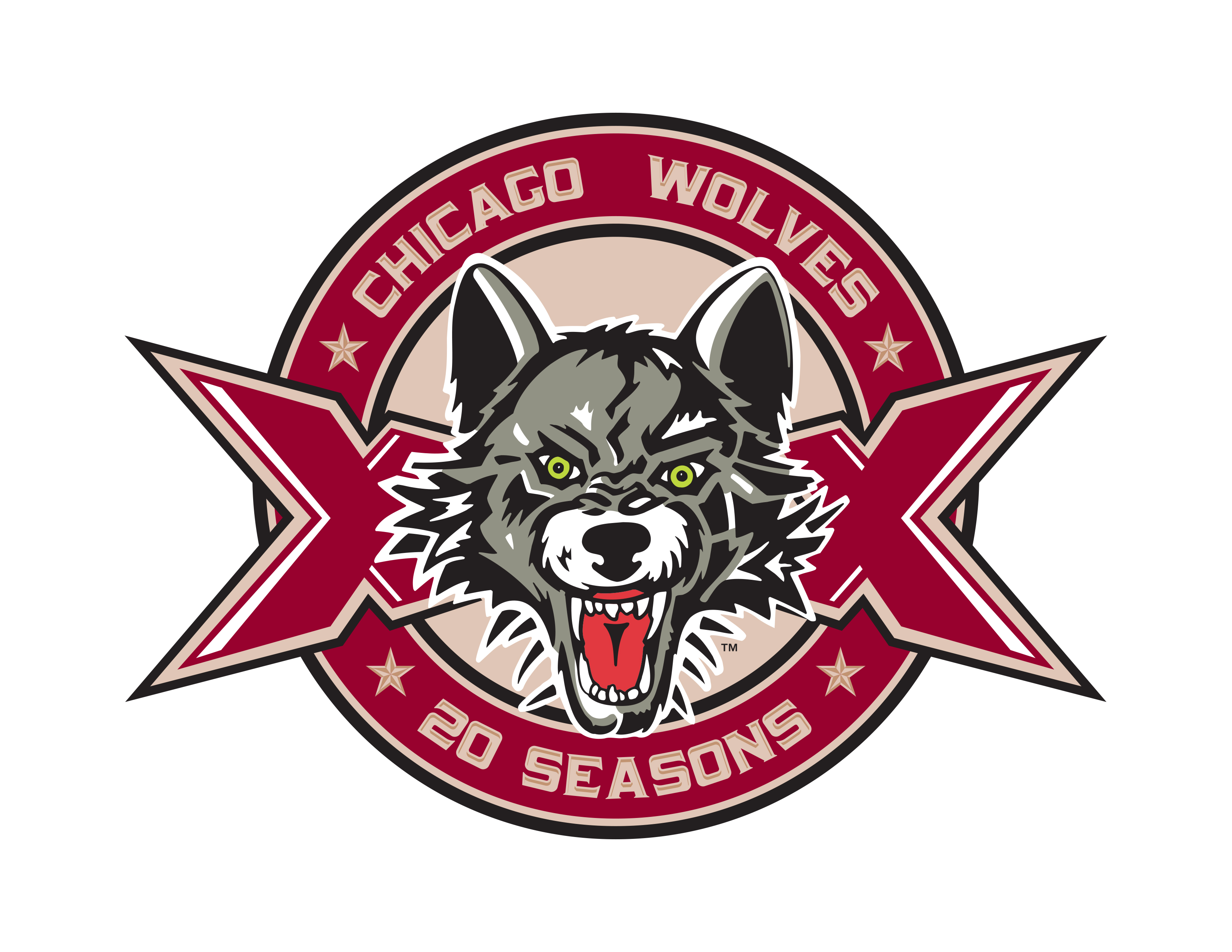 St Louis Blues affiliate Chicago Wolves have new logo