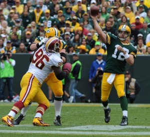 Aaron Rodgers vs. Redskins