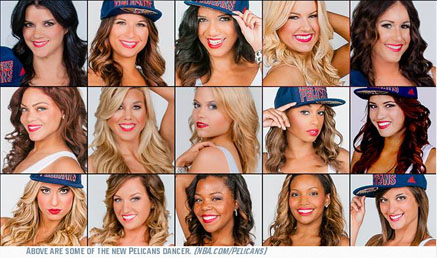 New Orleans Pelicans Cheerleaders