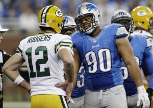 Rodgers vs. Suh