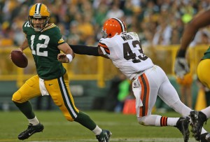 aaron rodgers vs. browns