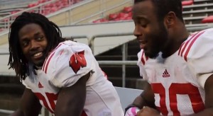 Melvin Gordon and James White TD Dance