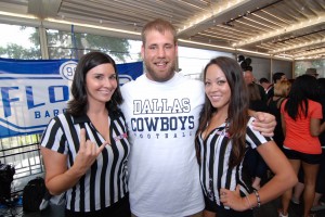 Travis Frederick Shaves With 105.3 The Fan