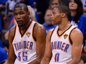 Kevin Durant Russ Westbrook