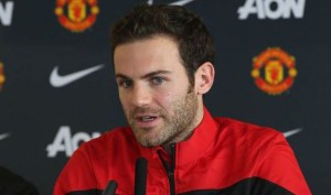 juan mata man united starting xi